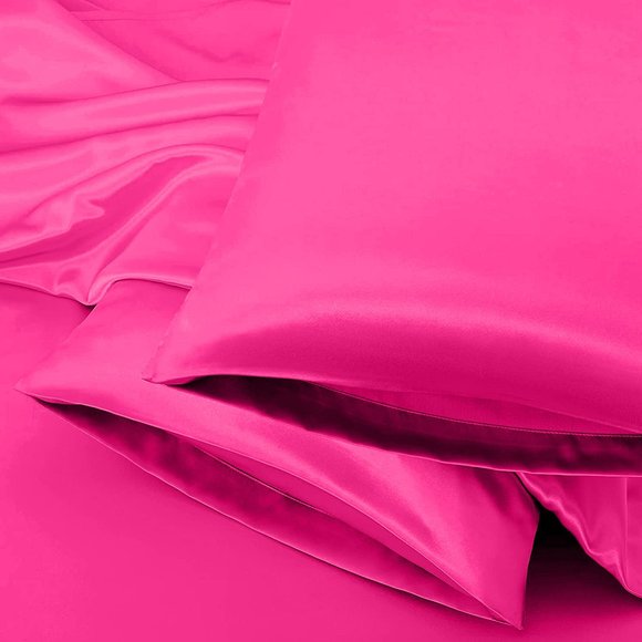 Oussum Silk Soft and Comfortable Pillow Case Cover for Hair and Skin Set of 2 - Picture 11 of 11